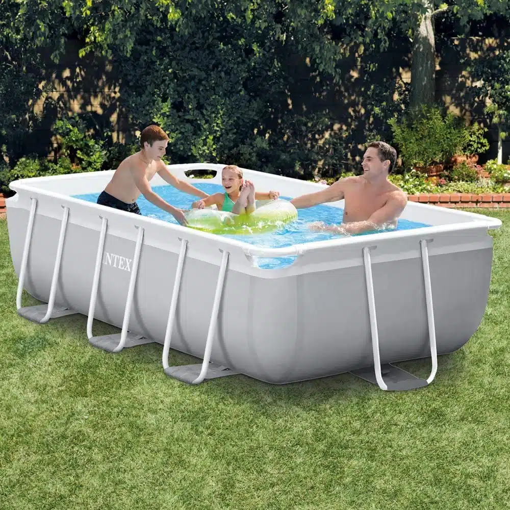 Piscină PRISM FRAME RECTANGULAR 300x175x80cm, 3539L, INTEX, cadru metalic 26784 1