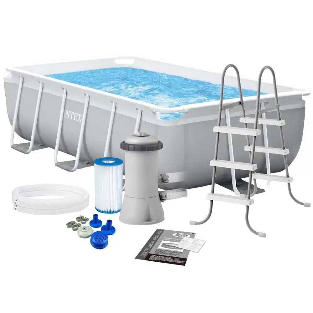 Piscină PRISM FRAME RECTANGULAR 300x175x80cm, 3539L, INTEX, cadru metalic 26784 main