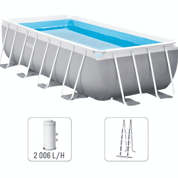 Piscină PRISM FRAME RECTANGULAR 400x200x100cm, 6836L, INTEX, cadru metalic 26788 1