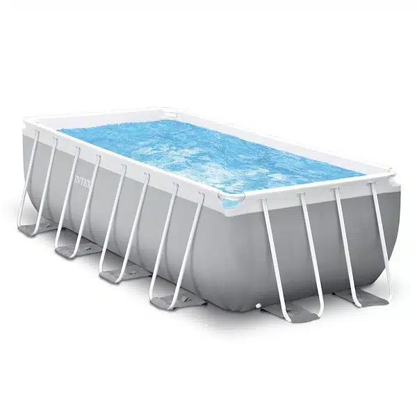 Piscină PRISM FRAME RECTANGULAR 400x200x122cm, 8418L,INTEX, cadru metalic 26790 4