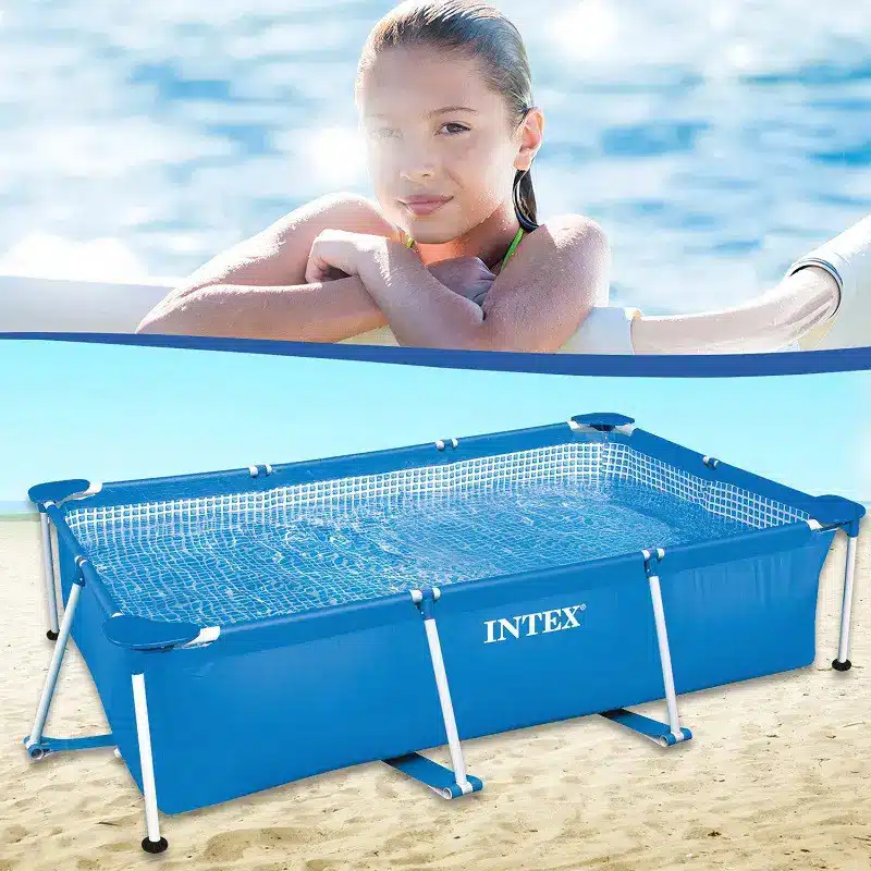 Piscină RECTANGULAR FRAME 300x200x75cm, 3834L , INTEX, cadru metalic, 28272 3