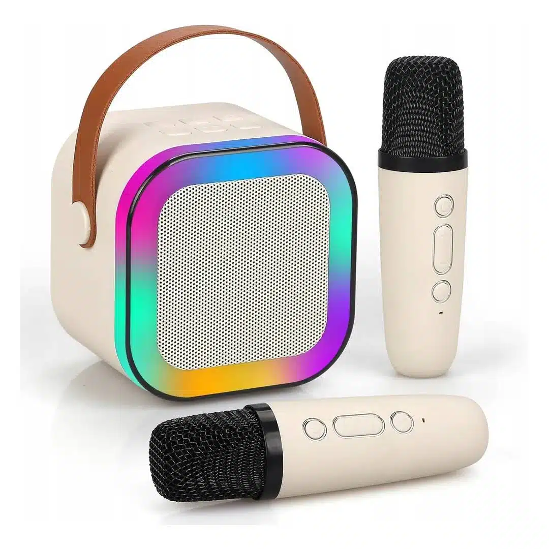 Boxa Portabila cu 2 Microfoane Wireless 4