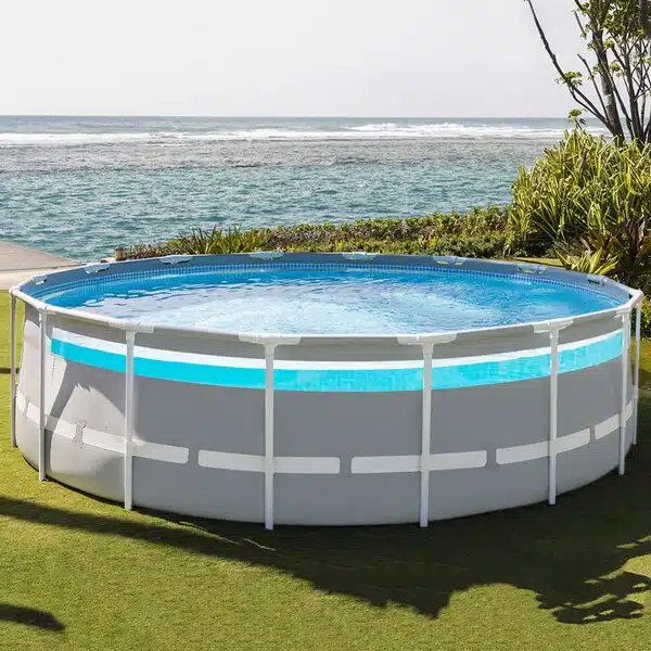 Piscină PRISM FRAME CLEARVIEW 427x107cm, 12706L, INTEX, cadru metalic, pompă-filtru, scară, husă, covoraș 26722 2