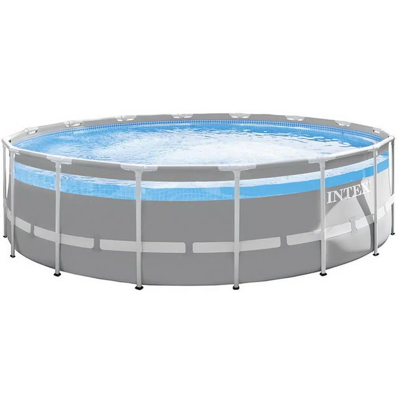 Piscină PRISM FRAME CLEARVIEW 488x122cm, 19156L, INTEX, cadru metalic, pompă-filtru, scară, husă, covoraș 26730 11